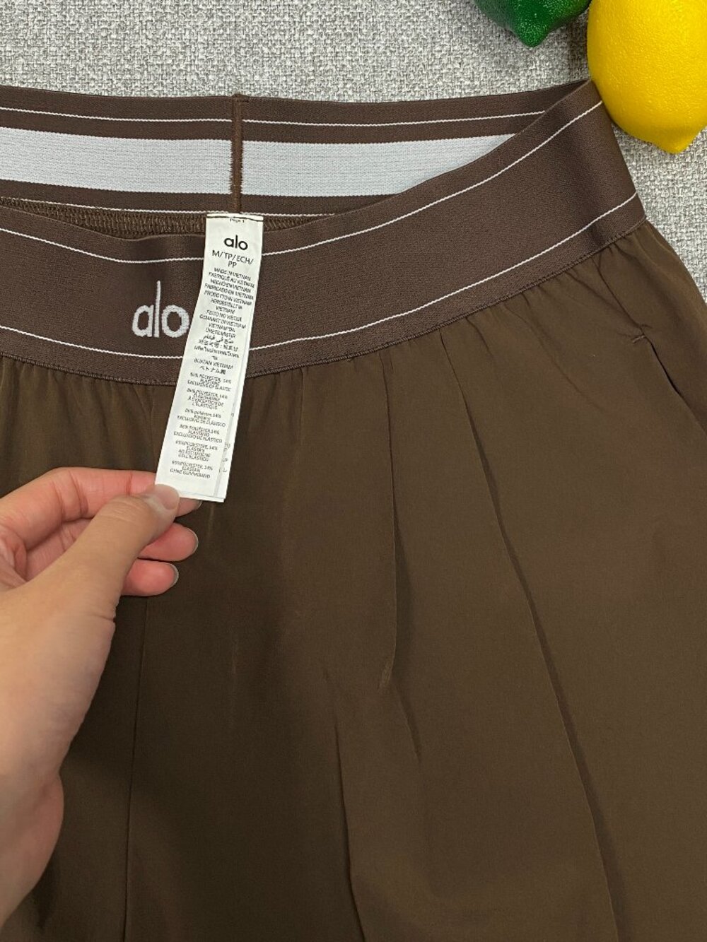 Espresso Brown🐑ALO Yoga Suit Up Wide Trouser💗Regular-30” Inseam,Chic,Unused - Picture 4 of 8